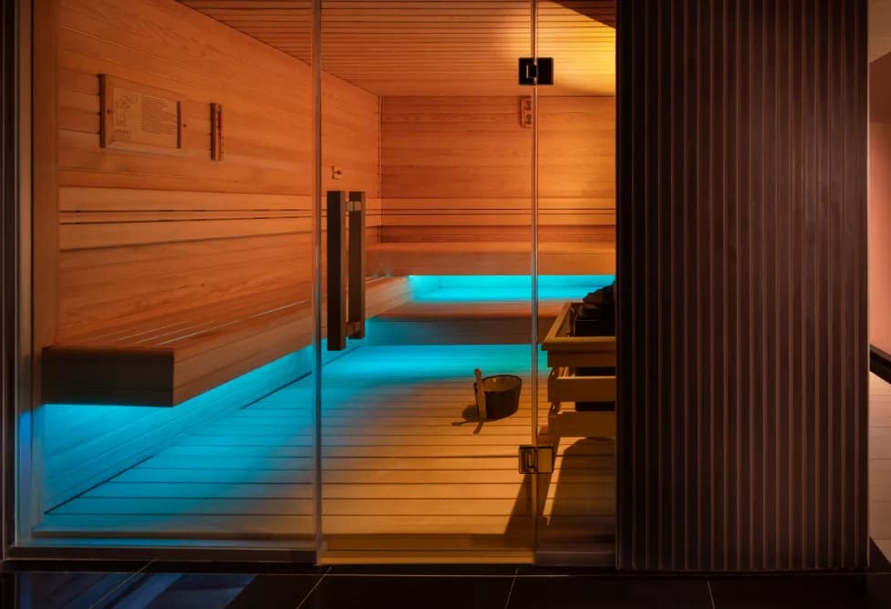 Ahşap sauna kabini